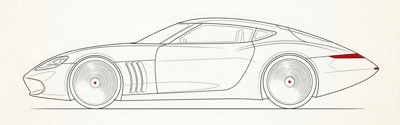 Sports Speedtail - Sketch